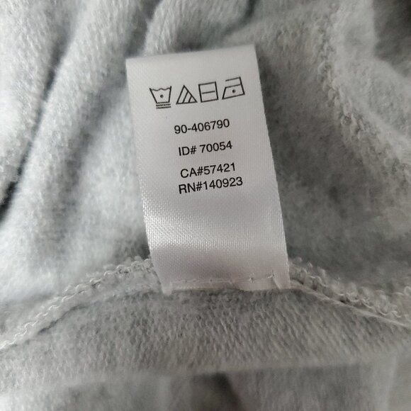 Lou & Grey Short Sleeve Knit Heather Gray Jersey Shift Dress - Picture 7 of 7